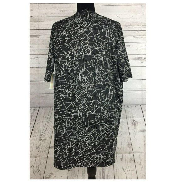 Women's Top Casual LULAROE Irma Geometric Pattern Size XS - Picture 5 of 5